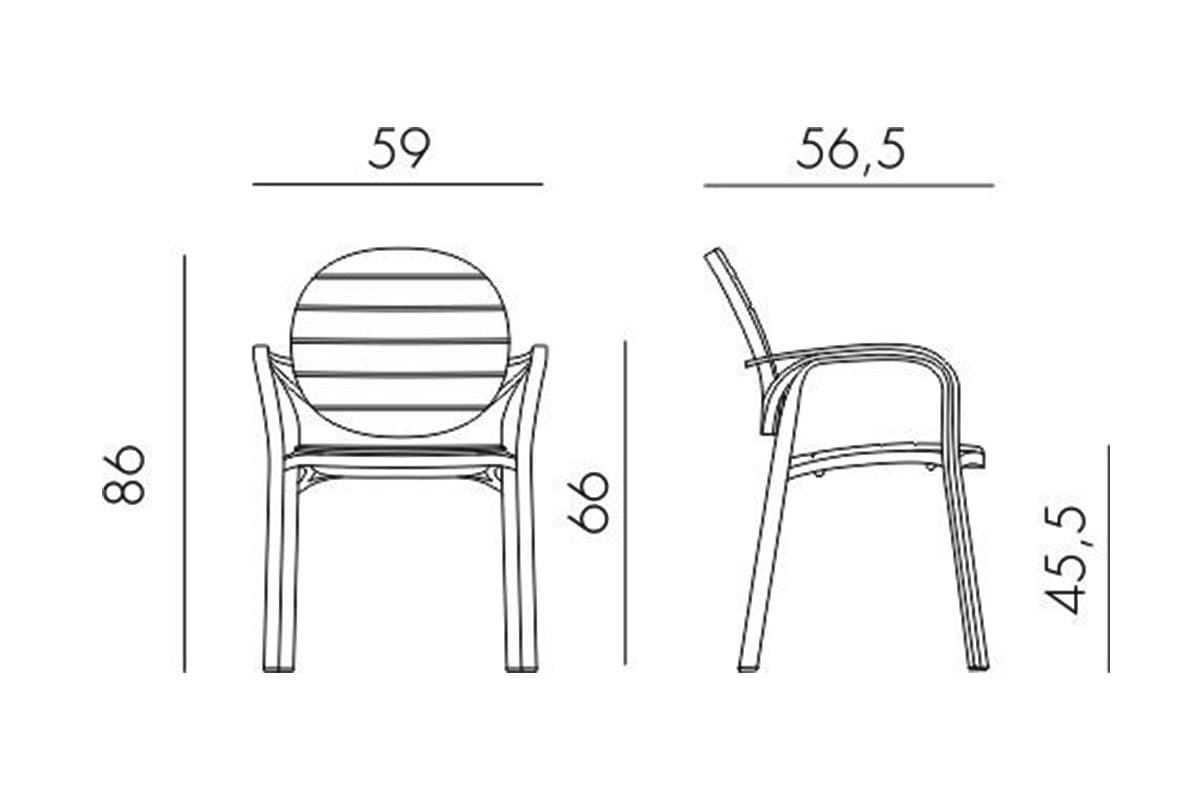 Комплект обеденный Nardi Rio-Palma Set