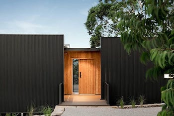 Фасадная (стеновая) реечная панель CM WALL, 219х26мм, Цвет: BLACK WOOD (Черное дерево)